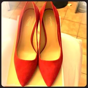 Michael Korda red heels